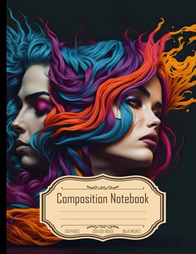 Composition Notebook College Ruled: Change Color - Perfect for Writing, Size 8.5x11 Inches, 120 Pages