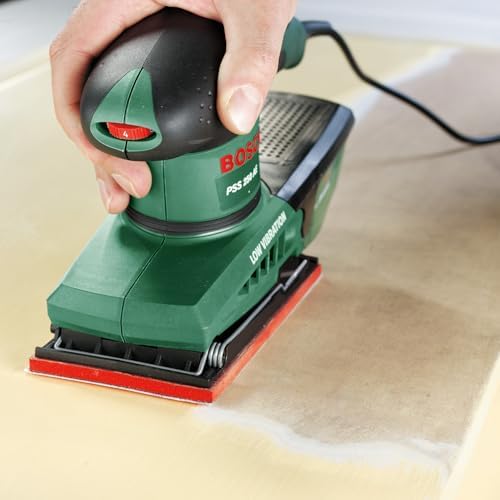 Bild 4 - Bosch Schleifmaschine PSS 250 AE (250 Watt, Schwingkreis 2 mm, Schleiffläche 167 cm2, im Koffer)