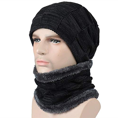 Bonnet tricoté pour homme qui protège efficacement les oreilles du gel