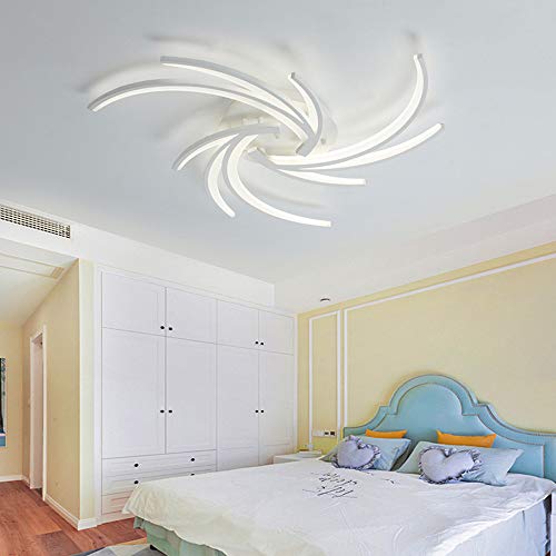 Plafonnier LED pissenlit avec télécommande et éclairage variable - 6