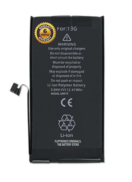 Image of Original Battery for iPhone 13 A263 A2482 A2631 A2634 A2635 Battery with 6 Months warrenty*** (T168)