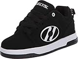 HEELYS Boy's Voyager (Little Kid/Big Kid/Adult) Black/White 3 Little Kid M