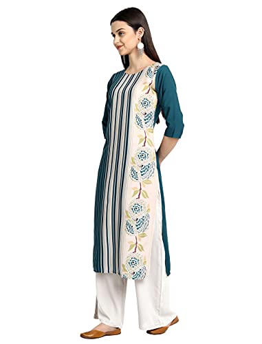 Image of Women's Crepe Regular Kurta