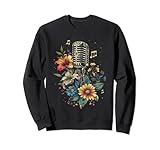 Photo Gallery cantante microfono vintage karaoke vocalist musica musicista felpa Photo Gallery cantante microfono vintage karaoke vocalist musica musicista felpa