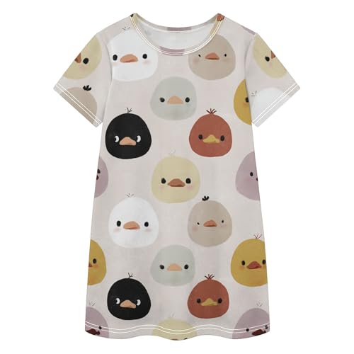 Vestido de verano para niña con dibujos animados ideal para parque