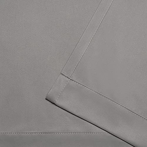 Exclusive Home Curtains Panel Pair, 100% Polyester, Veridian Grey, 84" Length, W 52" x L 83.9" (1 Panels) - Image 4