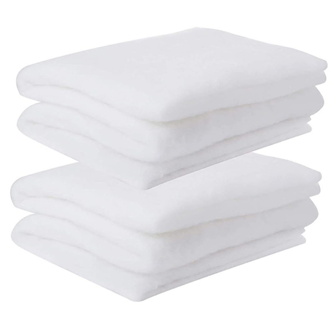 Beatifufu 2pcs Artificial Snow Blanket for Christmas Decoration Thickened Simulation Snow for Crafts Photography Party Supplies All-Matching Decor