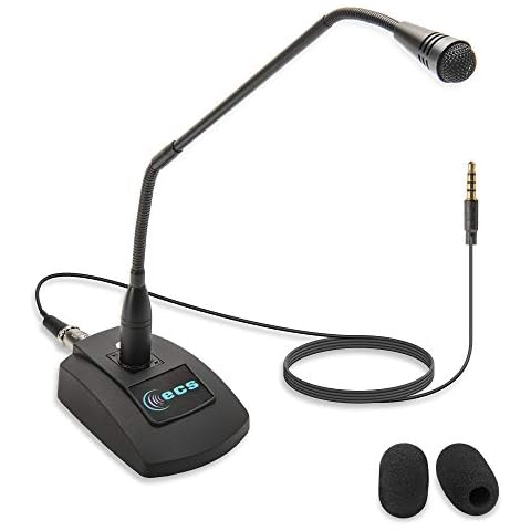 ECS | WordSentry 4-Pole 3.5mm Adjustable Gooseneck Microphone Cover