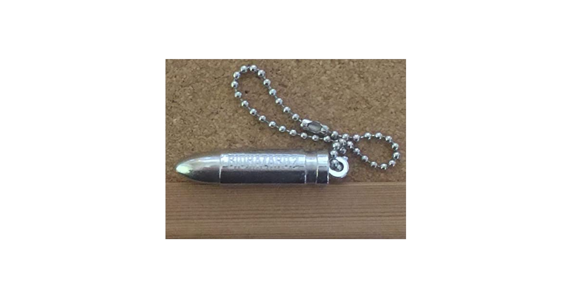 BIO HAZARD2 PS2 特製弾丸キーボルダー　未使用 BIO HAZARD2 PS2 特製弾丸キーボルダー 未使用