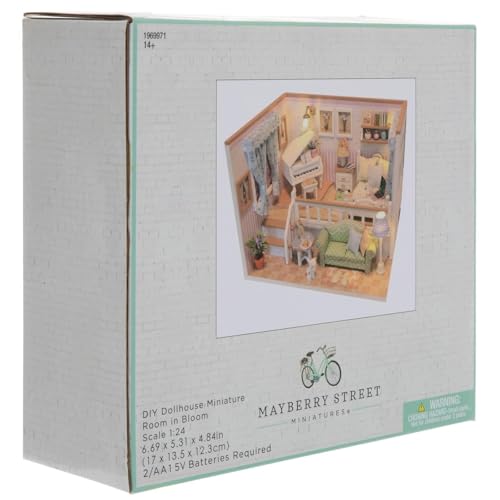 Hobby Lobby Mayberry Street DIY Dollhouse Miniature Room (Room in Bloom)