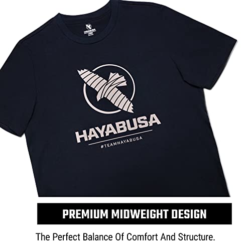 Hayabusa Men's VIP T-Shirt - Logo Graphic, Cotton Blend, Athletic Cut3