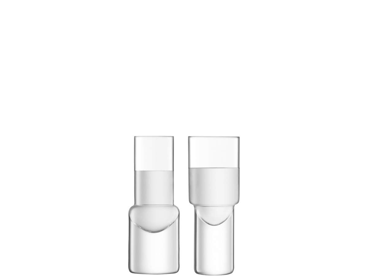 Lsa International Transparent Vodka Shot 50Ml Clear X 2