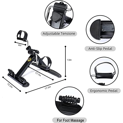 Mini Pedaleador Portátil para Ejercicio Bajo Escritorio miniatura 3