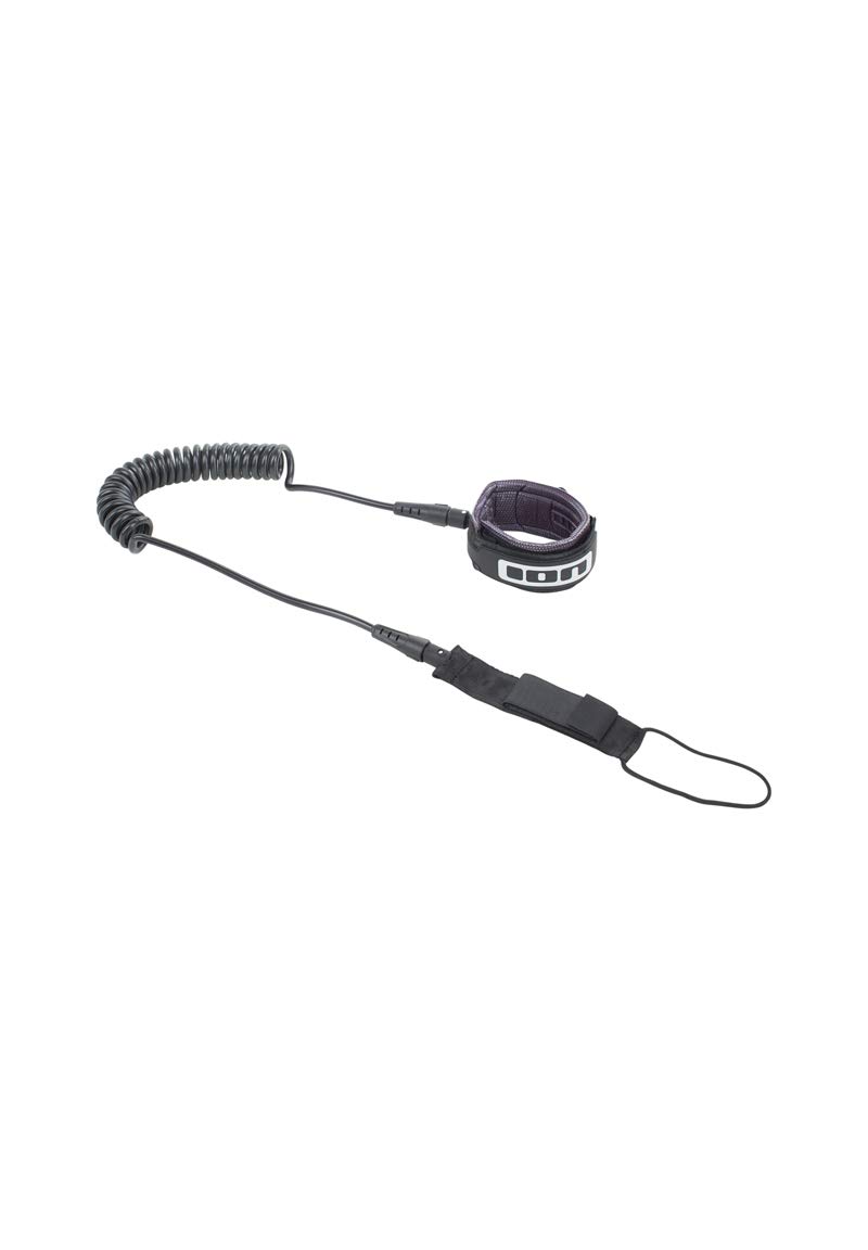 Ion - SUP_Tec Leash Coiled - Black 8'