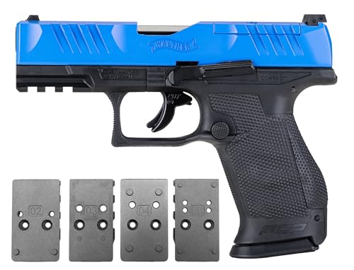 T4E Walther PDP Compact .43 Caliber Training Pistol Paintball Gun Marker Blue