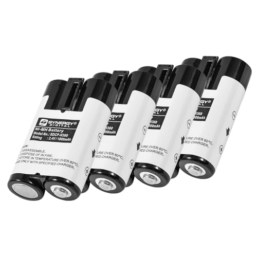 Synergy Digital Camera Batteries, Compatible with Kodak EasyShare Z650 Zoom Digital Camera, (Ni-MH, 2.4V, 1800 mAh), Replacement for Kodak KAA2HR Battery, combo-pack includes: 4 x SDCP-H360 Batteries