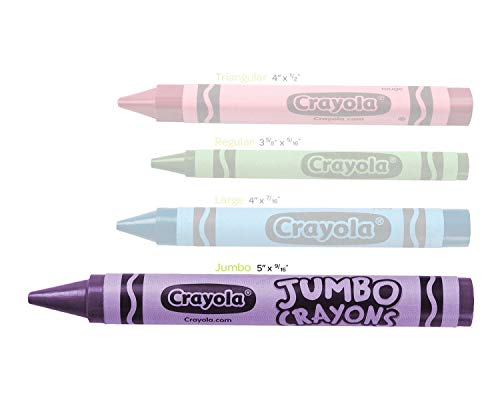 Image of Crayola Jumbo Crayons Bulk, 6 Sets of 16 Large Crayons for Toddlers & Kids, School Supplies, Gifts [Amazon Exclusive]
