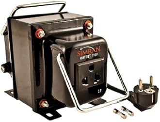 Simran THG-3000 3000 watt Step Down Transformer Voltage Power Converter, Black