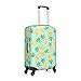 ADovz Luscious Pineapple Print Travel Luggage Cover Fashion Elastic Washable Stretch Suitcase Protector Anti-Scratch Travel Baggage Covers Fits 29-32 Inch Luggage