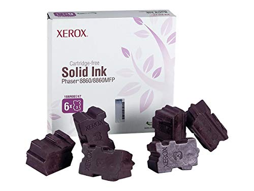 Xerox 108R00747 OEM Solid Ink - Phaser(R) 8860 8860MFP Magenta Solid Ink (14000 Yield) (6/Box) OEM