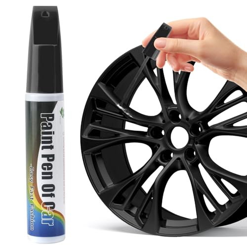 Car Touch-Up Paint Pen & Scratch Repair Marker & Eraser for Automotive Chips & Scratches, Dripless...
