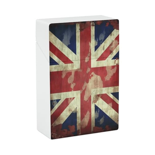 3. Impermeabile e a prova di umidità: il portasigarette vintage Union Jack con bandiera britannica è dotato di un design con bordo sigillato, che può bloccare efficacemente la penetrazione dell'umidità nell'aria. Mantiene le sigarette asciutte e fresche