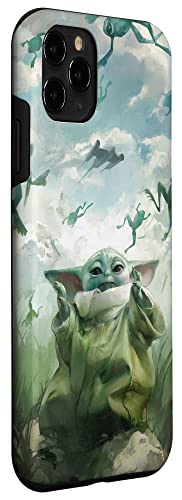 Coque iPhone 11 Pro Star Wars Grogu N-1 Starfighter Sky Case - 3