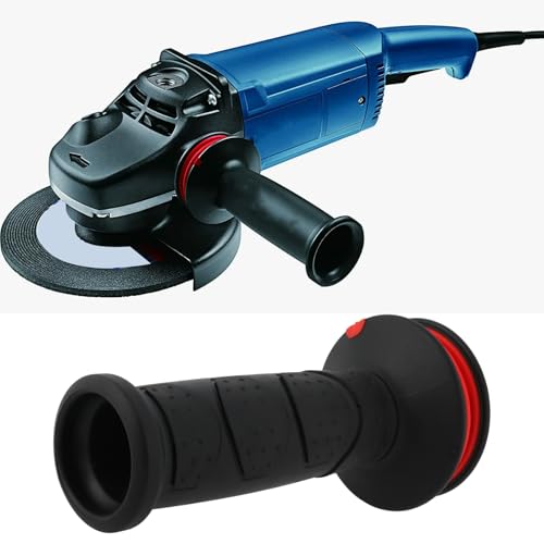 Briny River 2 Piezas M10 Mango Lateral Amortiguador de Impactos Longitud 167 Mm Adecuado para Amoladoras Angulares M10 - imagen 2