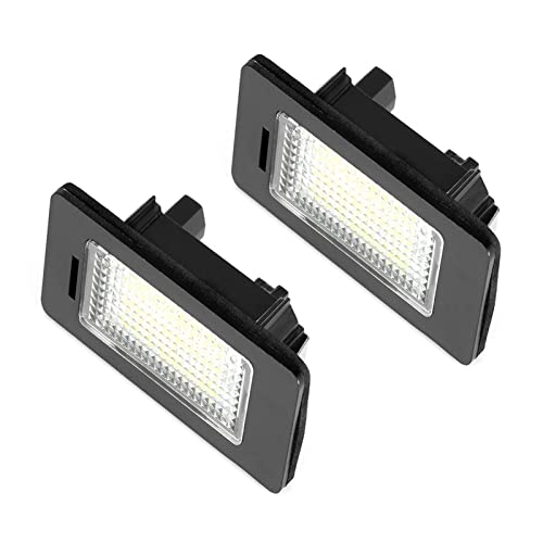 Luz de matrícula anti error Canbus blanca 6000K para iluminación LED trasera E60 E90 E70 2