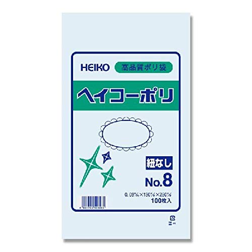 ヘイコーポリ 0.03mm ポリ袋 規格袋 紐なし …