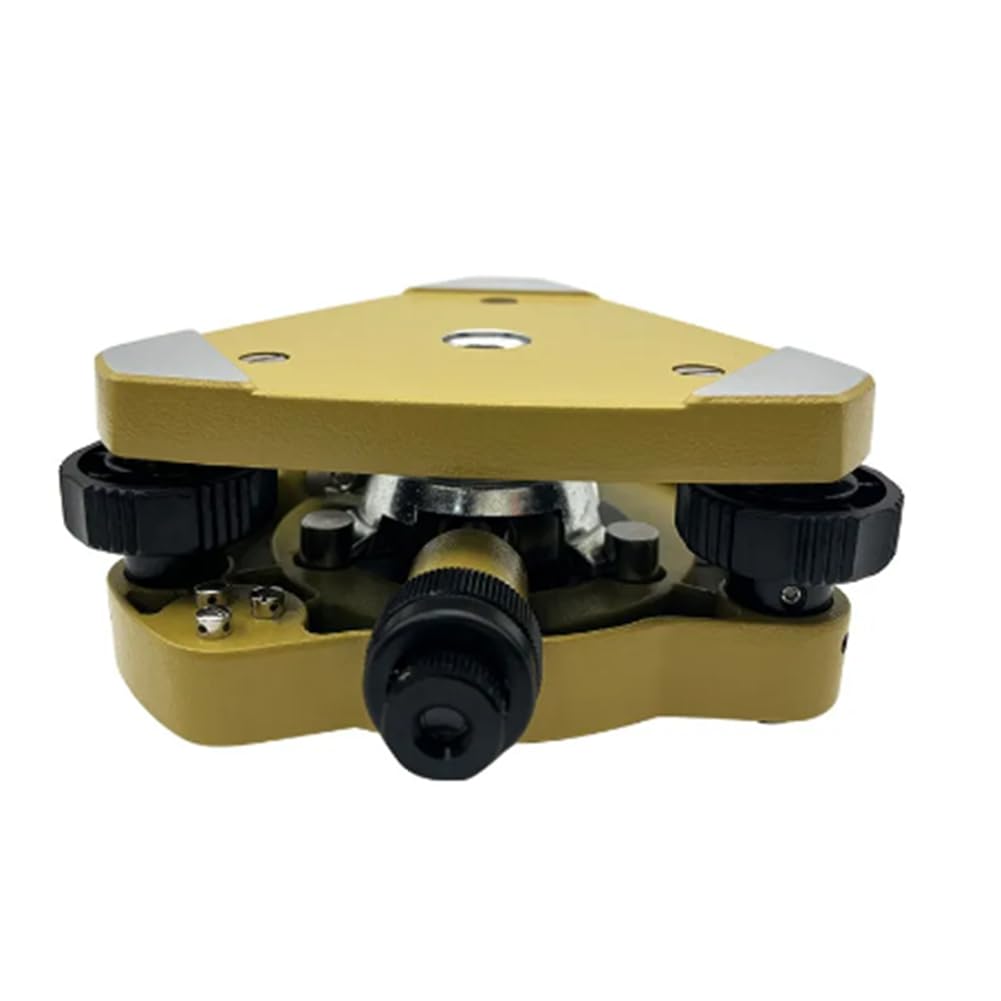Base Nivelante con Plomada óPtica y Soporte Adaptador de Base Nivelante GPS con Tornillo Giratorio de Montaje 5/8 Pulgada X 11 para EstacióN Total GPS GNSS A