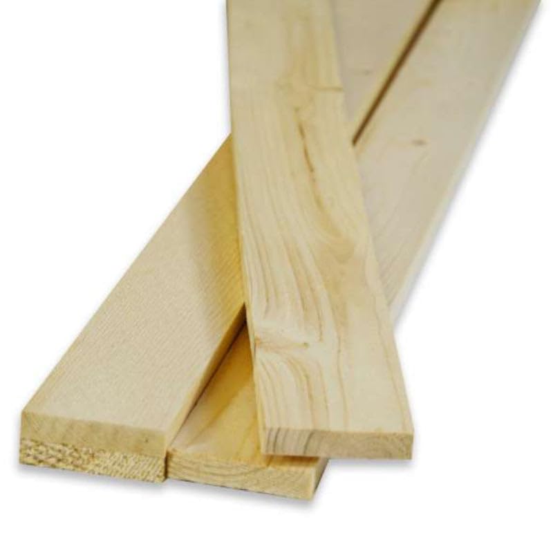 Listelli grezzi / non piallati in abete - 2000 mm - pacchetto offerta / 20 x 60 x 2000 mm ( 5 pz.)
