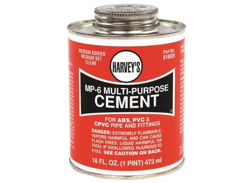 Harvey 018020-12 MP-6 Multi-Purpose Cement, 16 oz. miniatura 1