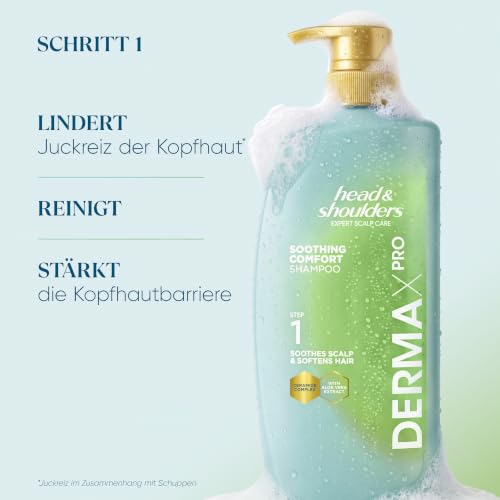 Head & Shoulders DermaXPro Beruhigende Pflege Shampoo 800ml – Ansicht 2