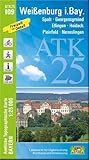  ATK25-I09 Weißenburg i.Bay. (Amtliche Topographische Karte 1:25000): Spalt, Georgensgmünd, Ellingen, Heideck, Pleinfeld, Nennslingen