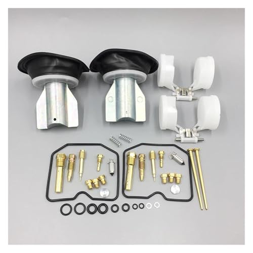 Kit Carburateur Moto Kawasaki KLE500 avec Diaphragme à Vide et Joint de Cuve
