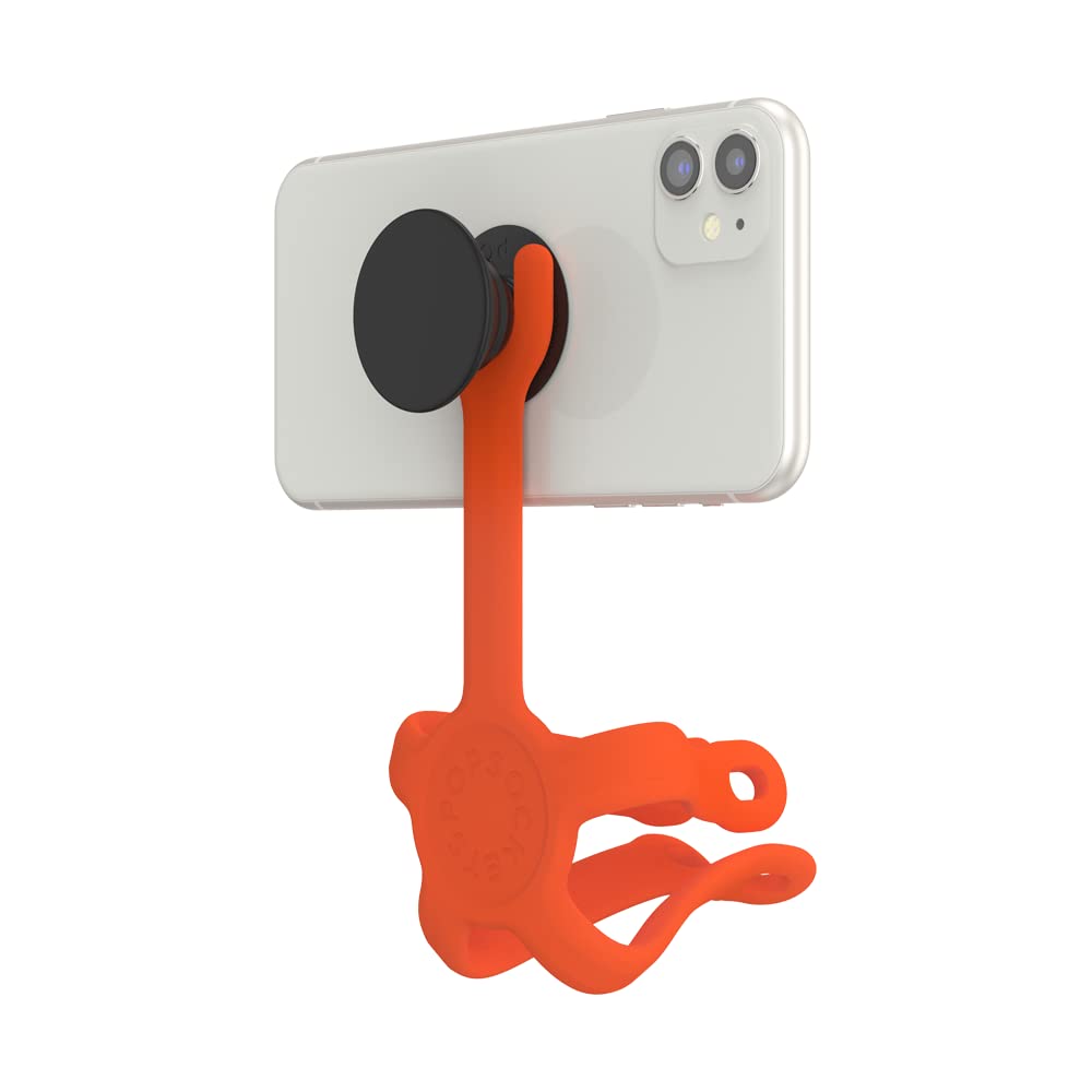 Popsockets PopMount 2 Flex, 803736 Uchwyt do Telefonu, Uniwersalny, Pomarańczowy