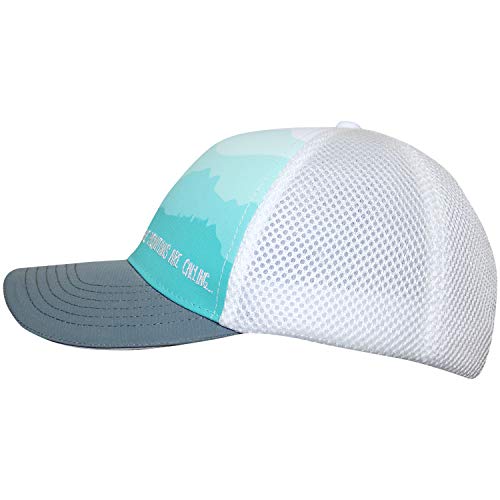 Headsweats Women's Standard Trucker Hat, Misty Spring, One Size #TOP3
