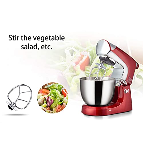 MOSHUO Küchenmaschine Edelstahl Kippkopf 6-Gang-Multifunktions-Heimküche Vollautomatische Kleine Kochmaschine… – Bild 3