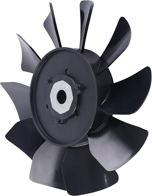 53822 Ventilador De Transmisión De 7 "y 10 Aspas Apto Para Cortacésped Artanal Para Ventilador De Transmisión De Engranaj Hidráulicos Ventilador De 7 Pulgadas Con 10 Aspas / Recambios De Herramientas