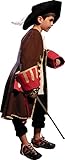 chapeau et épée non inclus Pouce et Compagnie - Déguisement costume de pirate, corsaire ou gentilhomme 4-7 ans, normes jouets