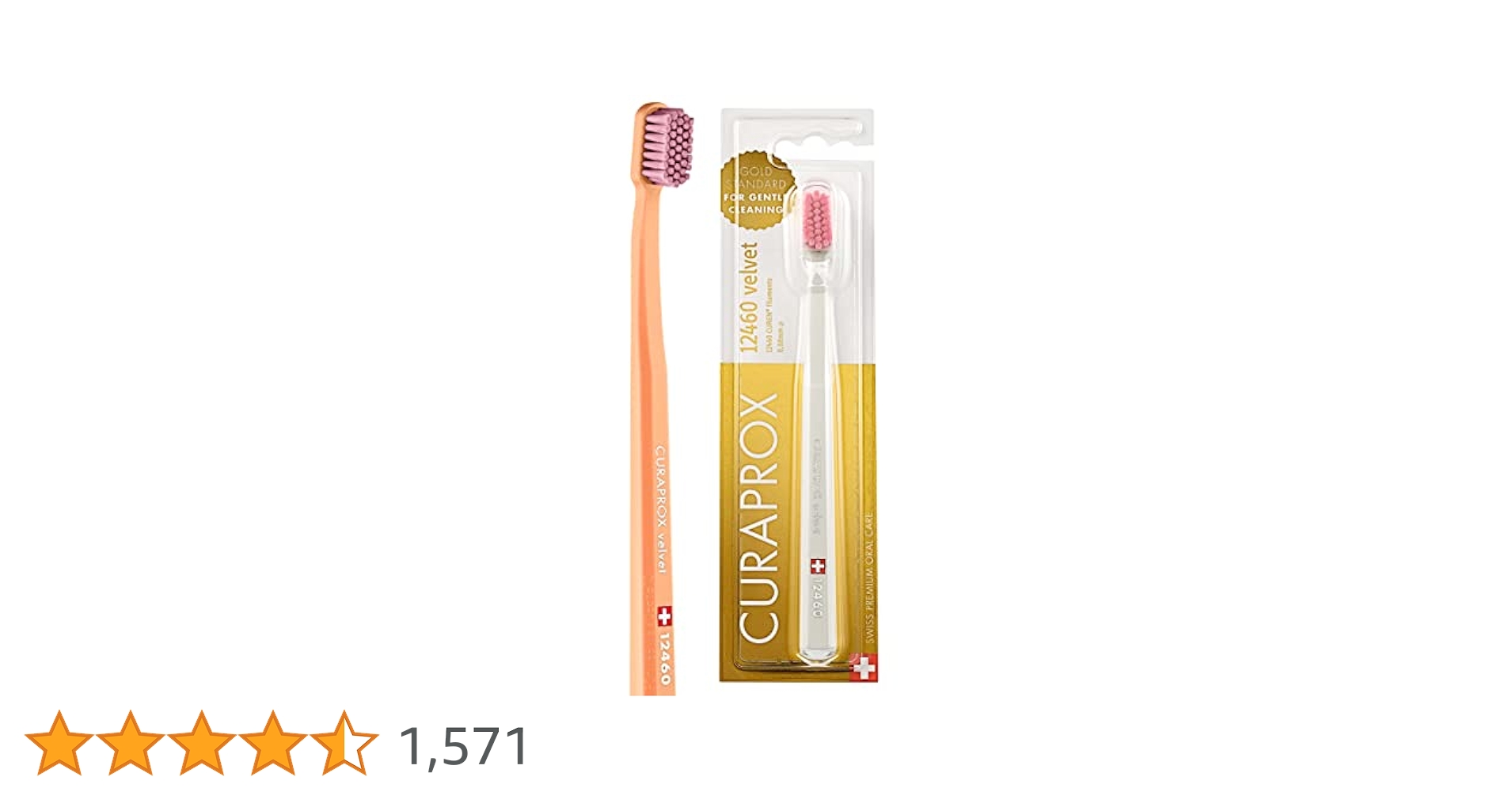 CURAPROX クラプロックス 歯ブラシ CS12460 velvet 10本 Amazon.com : Curaprox CS 12460 Velvet Soft Toothbrush