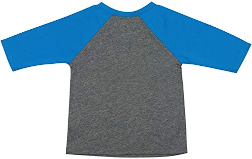 Image of ToBeInStyle Kids Boys Girls Cotton Jersey Contrast Raglan V-Neck Tee T-Shirts