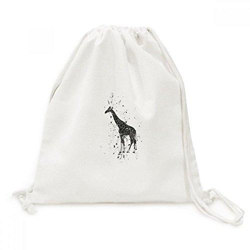 Sac de voyage à cordon girafe mexicaine DIYthinker en toile de qualité supérieure