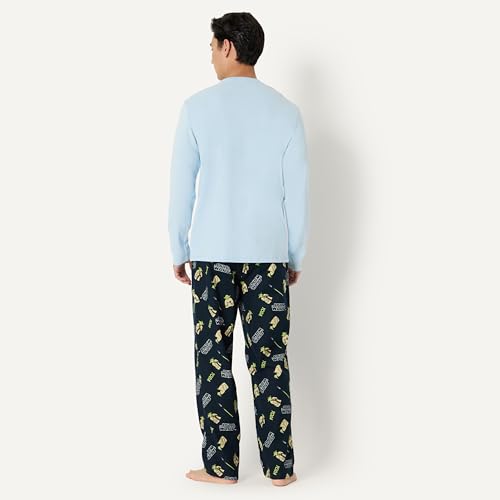 Image of Amazon Essentials Disney | Marvel | Star Wars Men's Flannel Pajama Sleep Sets