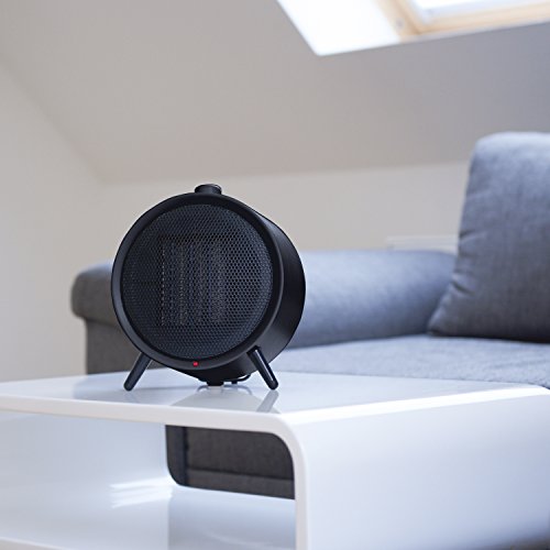 Honeywell HCE200BE4 rond keramische verwarming, 1 stuk Groot zwart - Image 3