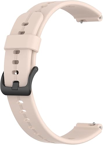 Miniatura 9 de E ECSEM Bandas compatibles con Amzhero D26 pulseras de repuesto, pulsera de silicona colorida correa de liberación rápida bandas de brazo para reloj