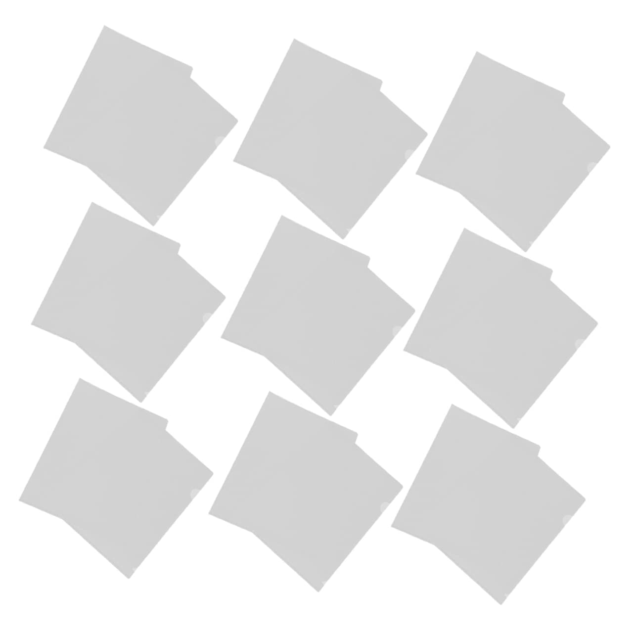 MAGICLULU 50pezzi Cartellina Trasparente Con Buste Portadocumenti Leggere Per Ufficio e Scuola Organizer Per Documenti e Archiviazione Pratica e Compatta Per Lavoro e Insegnamento