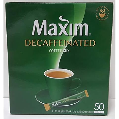 Maxim Decaffeinated Coffee Mix 50T Cover