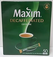 Maxim Decaffeinated Coffee Mix 50T